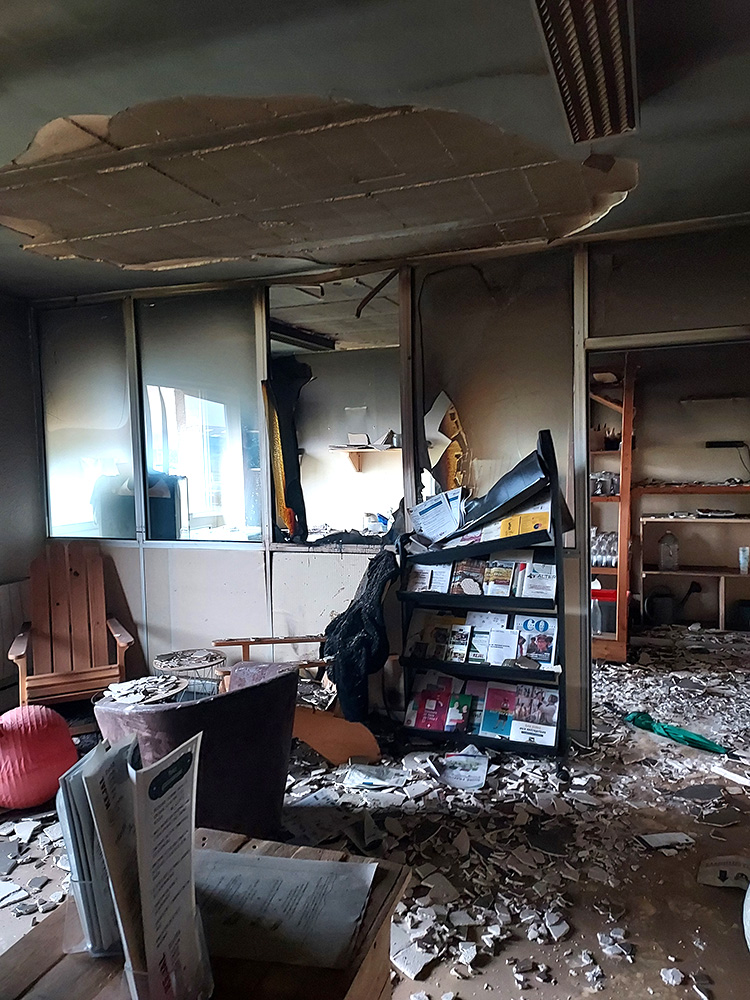 Photo incendie Petit Pré