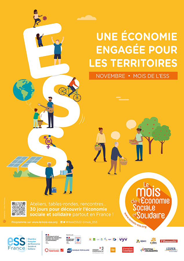 Affiche Mois de l'ESS