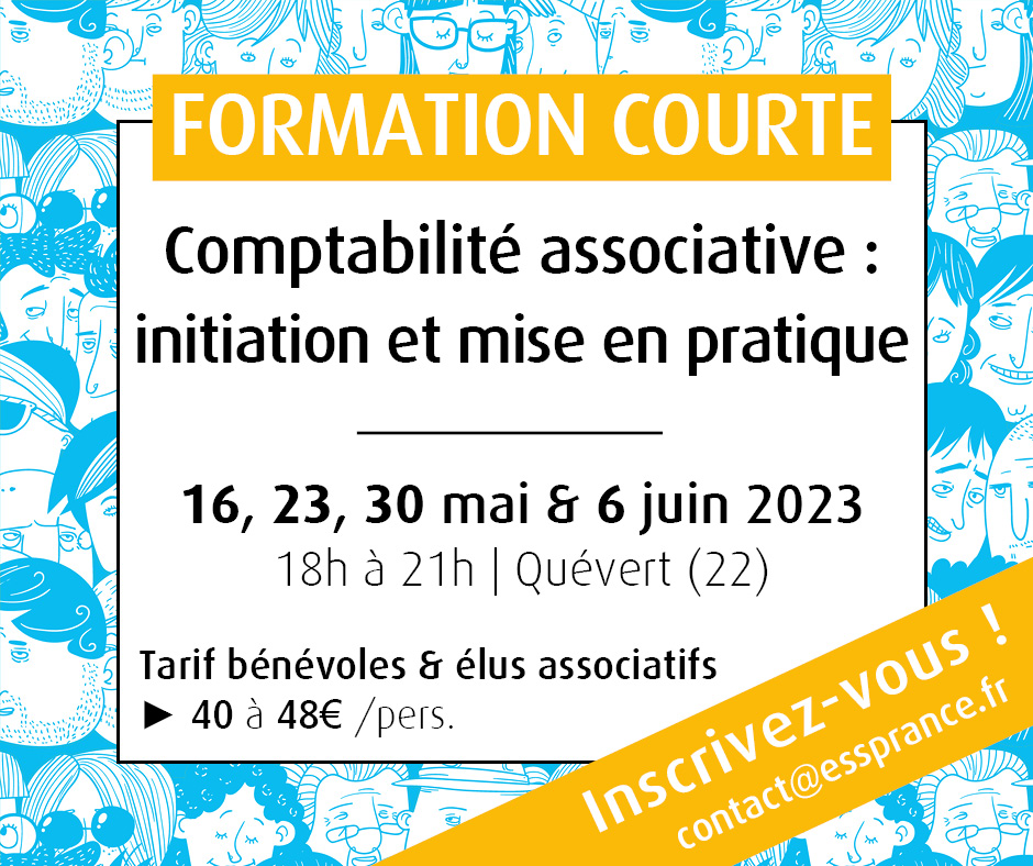 Formation courte 'Comptabilité associative : initiation et mise en pratique'