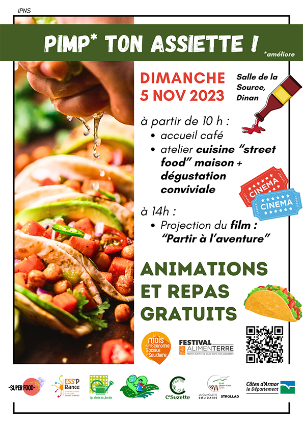 Affiche de l'événement "Pimp ton assiette !"