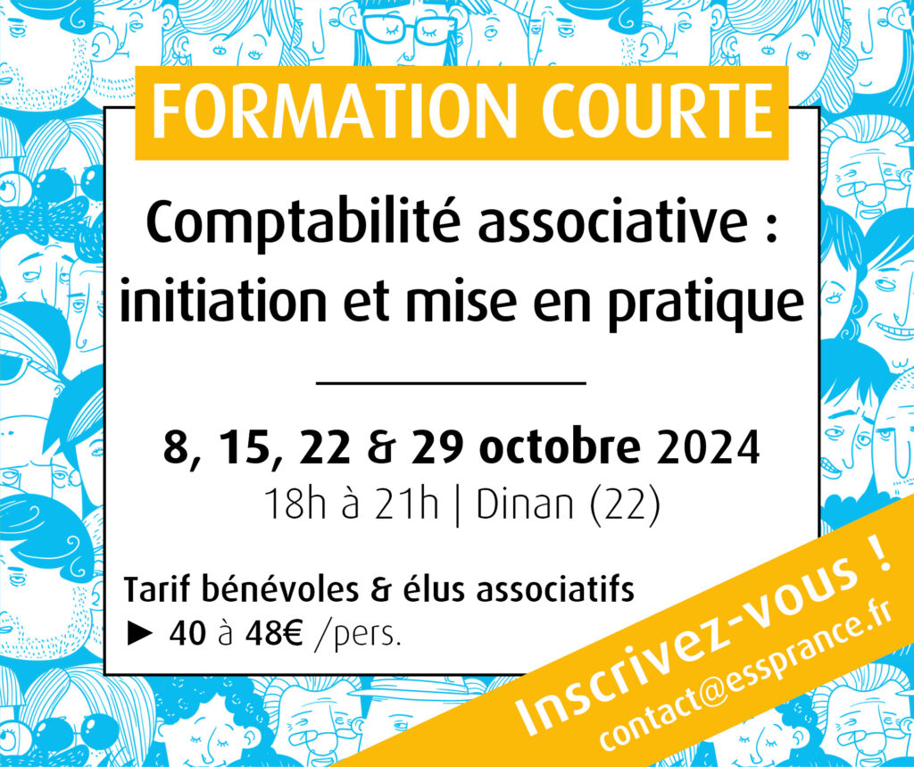 Formation courte Comptabilité associative : initiation et mise en pratique