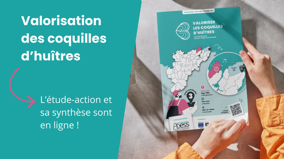 Bandeau étude action valorisation coquilles d'huîtres