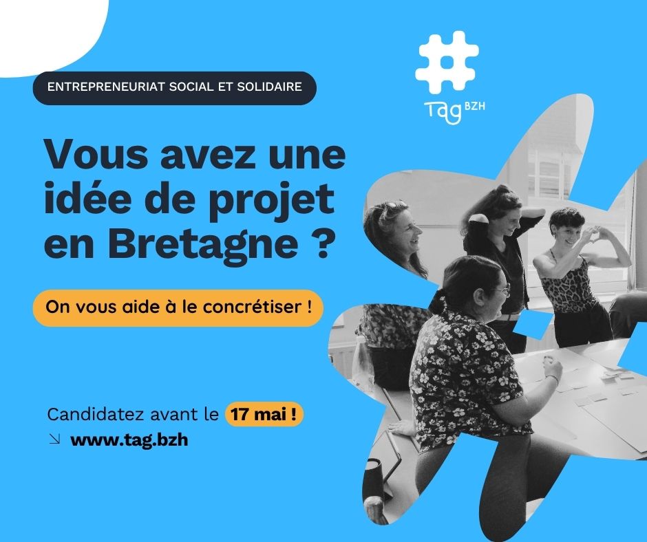 Vous avez une idée de projet en Bretagne ? On vous aide à le concrétiser !