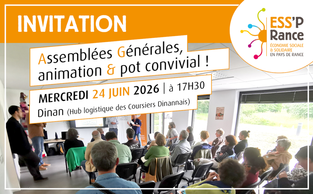 Image - Invitation Assemblées Générales, animation & pot convivial - Mercredi 24 juin 2026, à 17h30